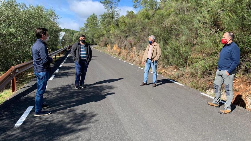 Finalizan las mejoras de la carretera CC-167 hacia La Alberca