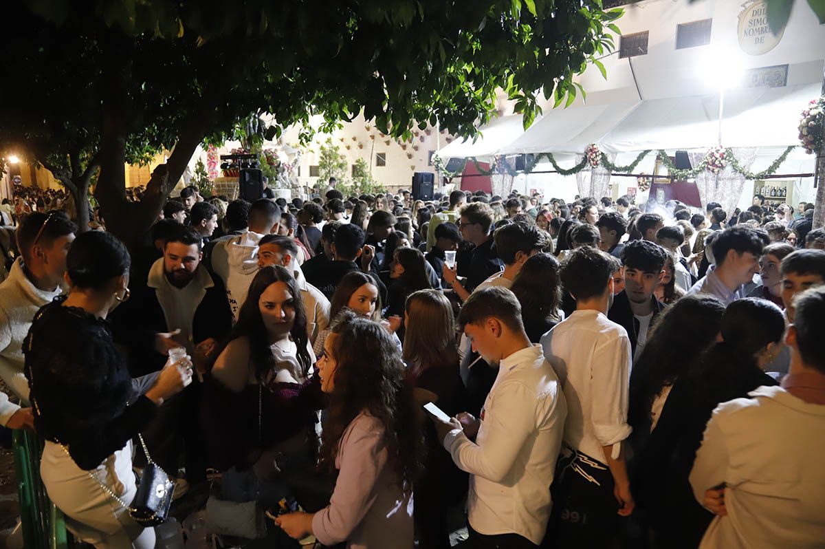 La primera noche de cruces, en imágenes