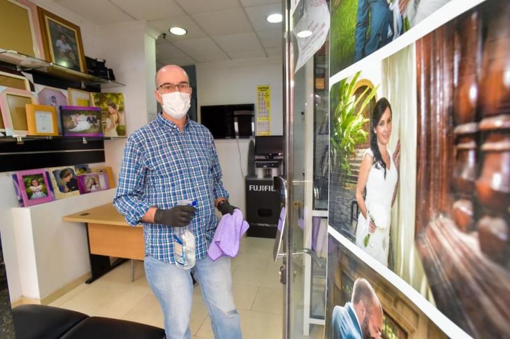 Reapertura de comercios en las calles de Telde