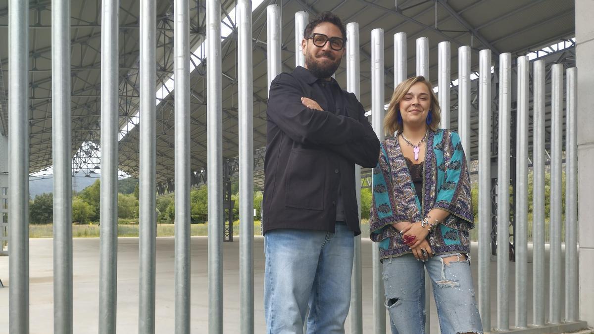 Aarón Zapico y Marina Casero en Talleres del Conde.