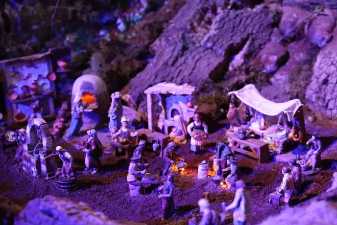 Del belén viviente de Guía al pitufo escondido en el nacimiento de Santa Brígida