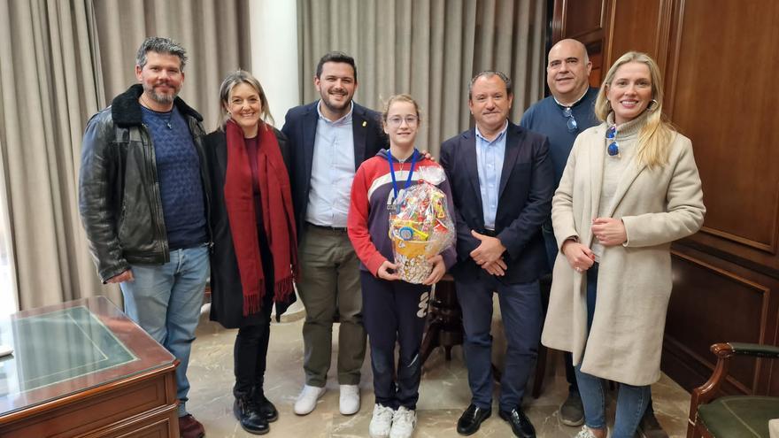 Una niña de Albal premiada por su conocimiento sobre el agua