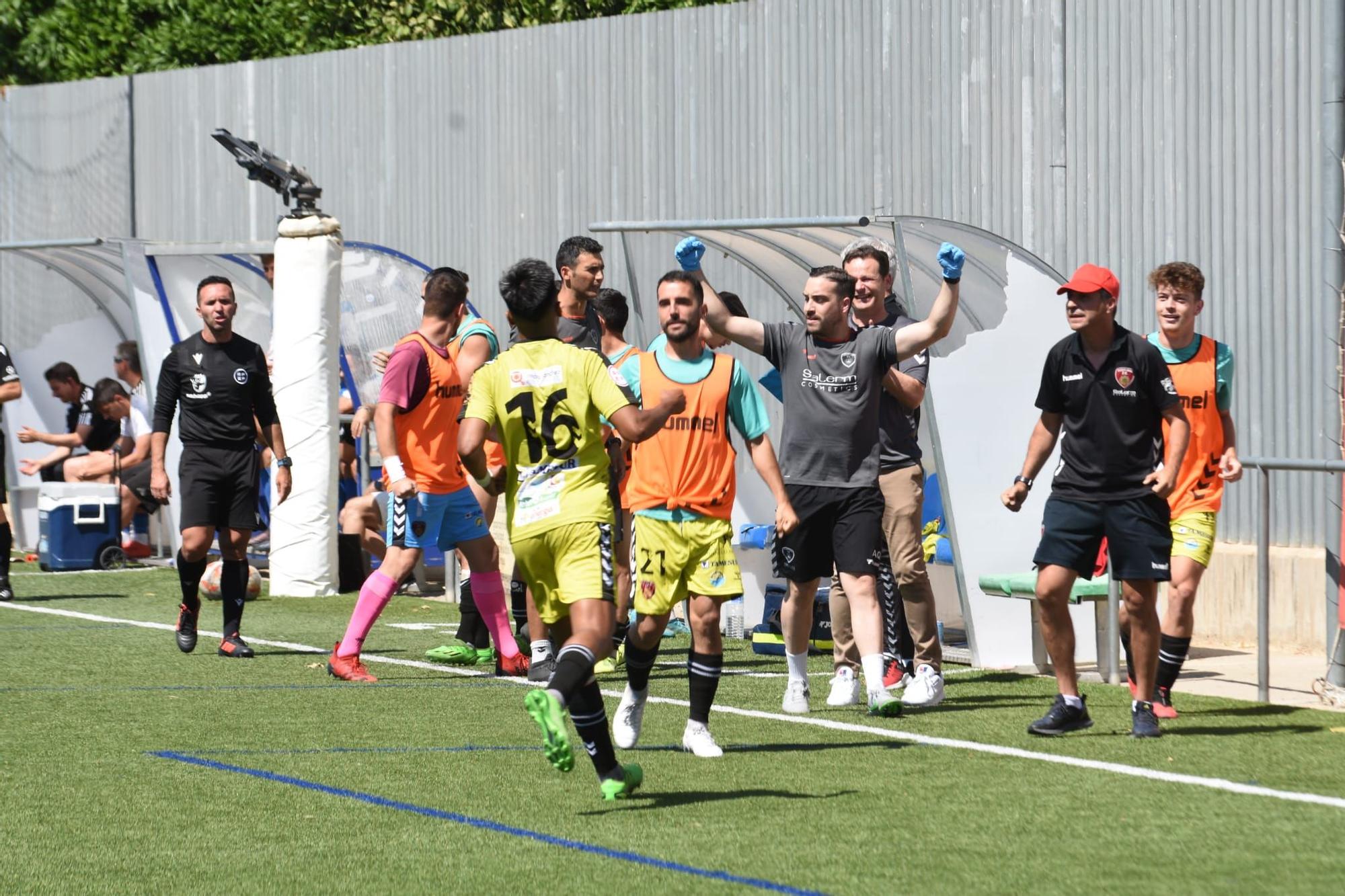 La victoria del Salerm Puente Genil en el play off ante el Gerena, en imágenes