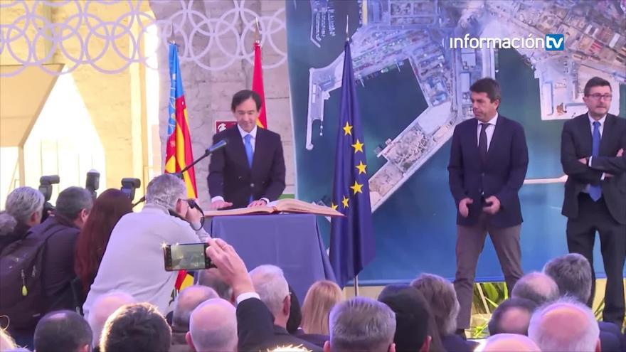 Luis Rodríguez toma posesión de la presidencia del Puerto de Alicante