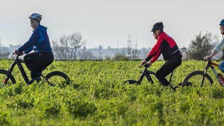 Ruta per paratges naturals en bicicleta elèctrica