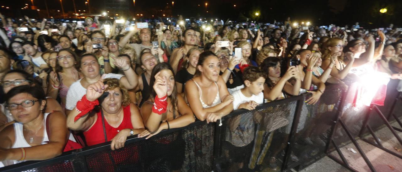 La barraca municipal de las Fiestas de Agosto de Elche, en imagen de archivo