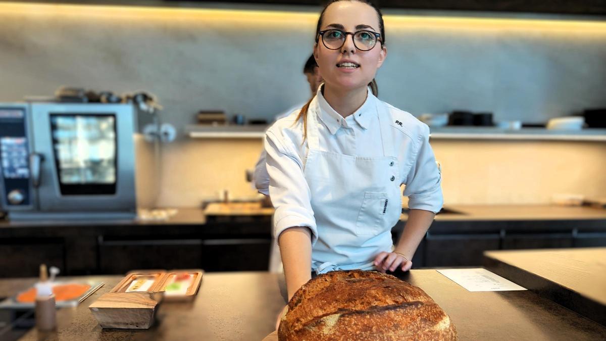 Mar Ibáñez, pastelera del restaurante Aürt.