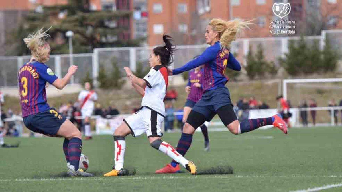 Las blaugrana cumplieron con los pronósticos ante el Rayo