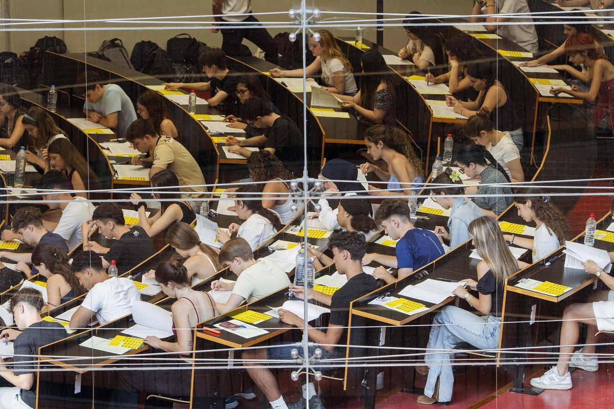 Primer día de selectividad 2025 en Catalunya.