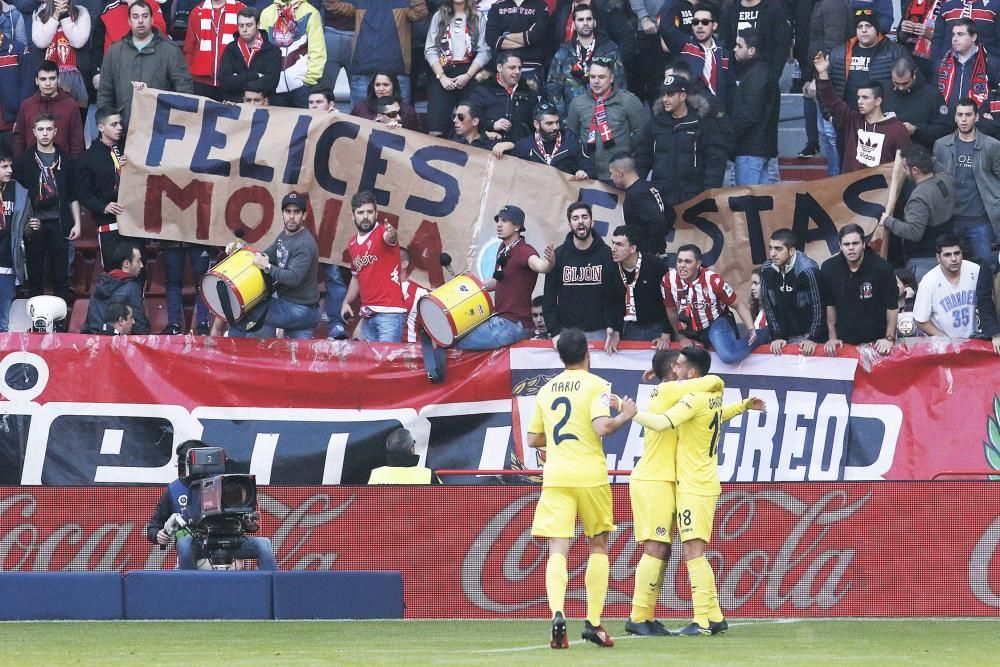 Sporting - Villarreal, en imágenes