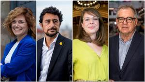 Damià Calvet, Janet Sanz, Elisenda Alamany i Jordi Valls, nous vicepresidents de l’AMB