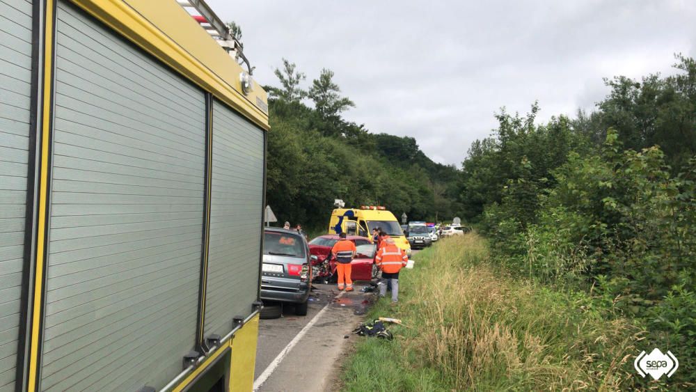 Accidente en Cangas de Onís