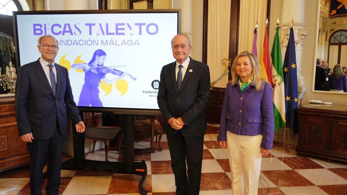 Presentación de las Becas Talento de la Fundación Málaga.