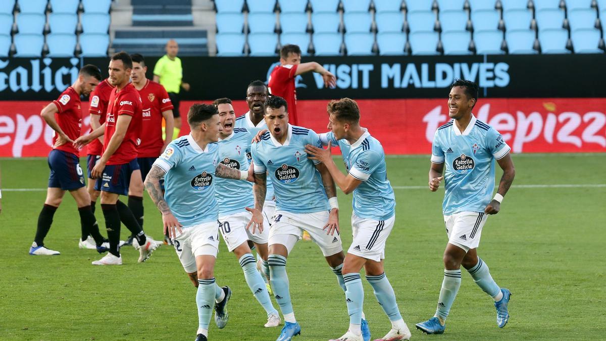 Las mejores imágenes del Celta - Osasuna