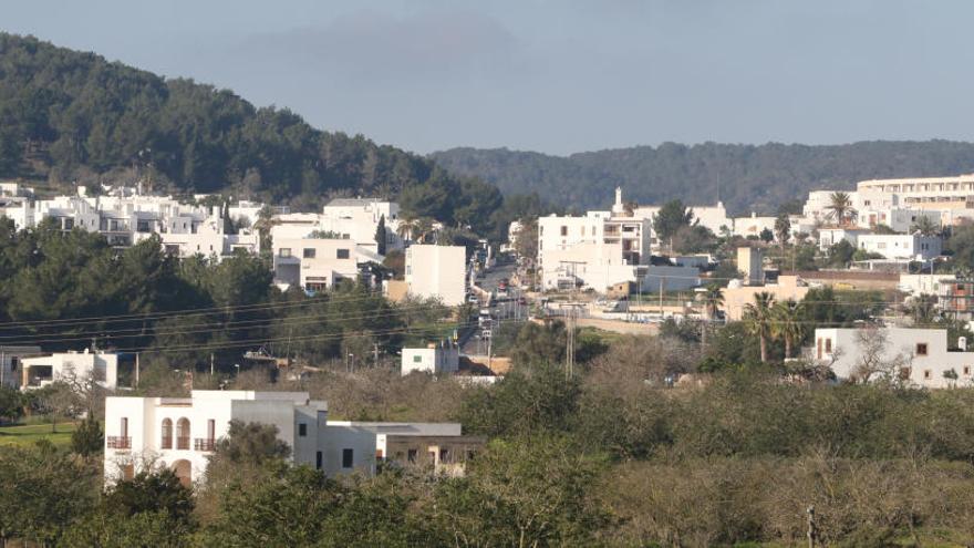 Vista del pueblo de Sant Josep.