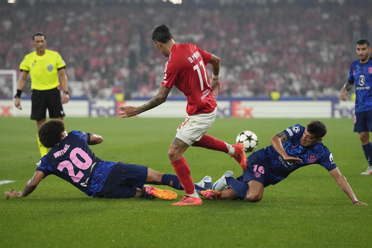 Benfica - Atlético de Madrid. Benfica - Atlético de Madrid.