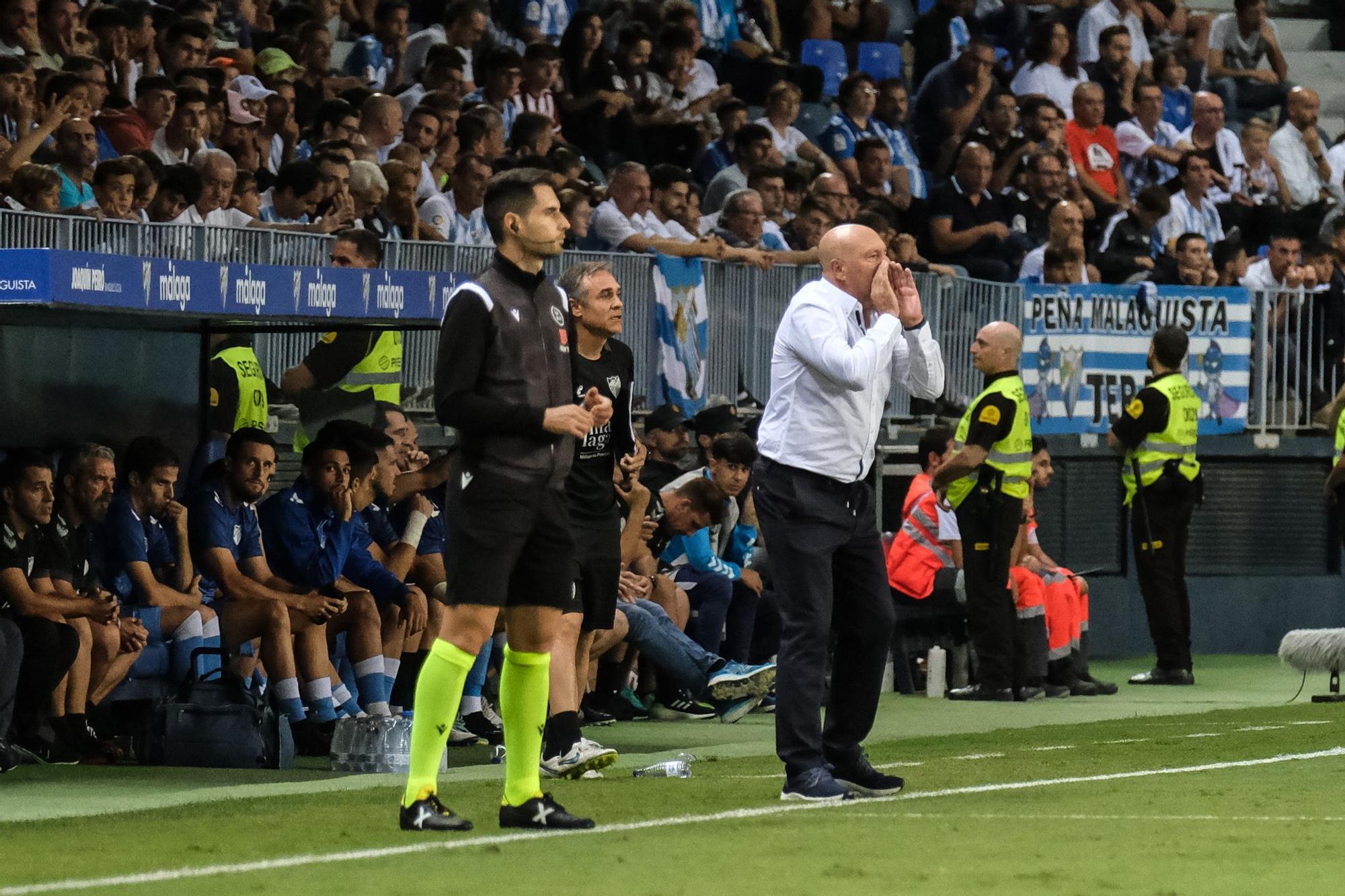 El Málaga CF - FC Andorra, en imágenes