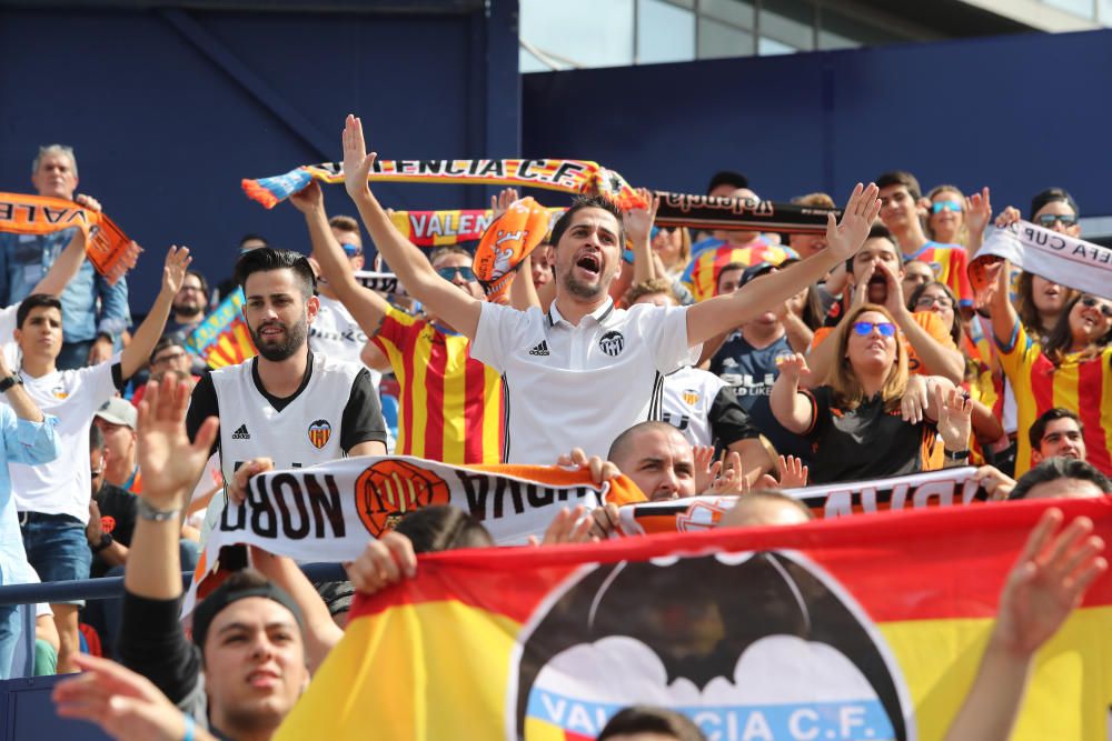 Así vive el Derbi la afición del Valencia CF