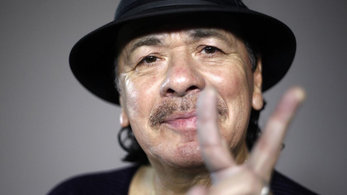 El guitarrista Carlos Santana, en una imagen de archivo.