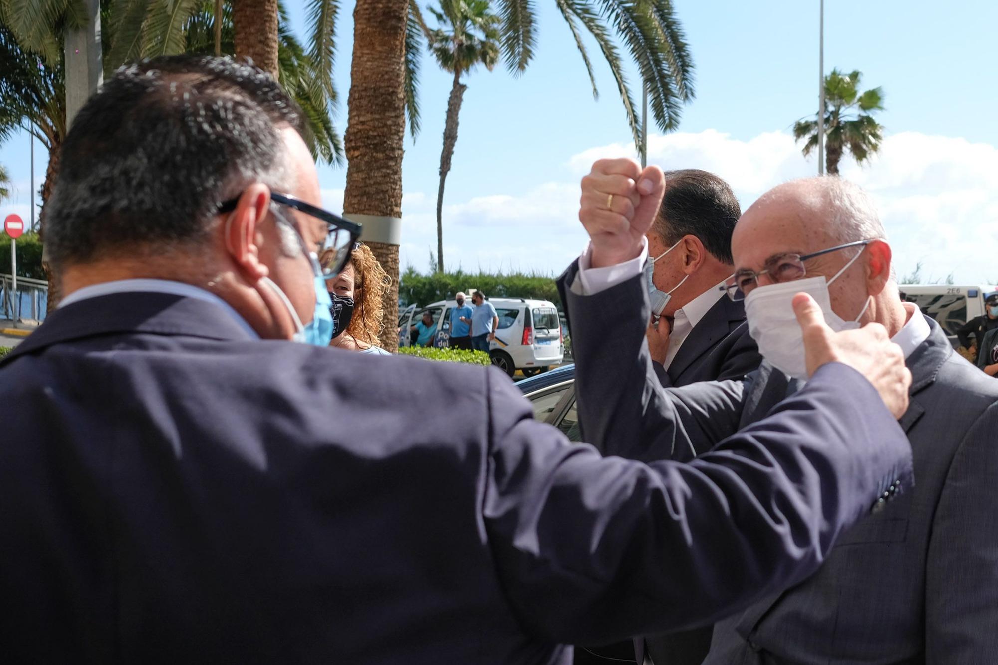 La ministra de Sanidad Carolina Darias visita el Hospital Universitario Insular de Gran Canaria