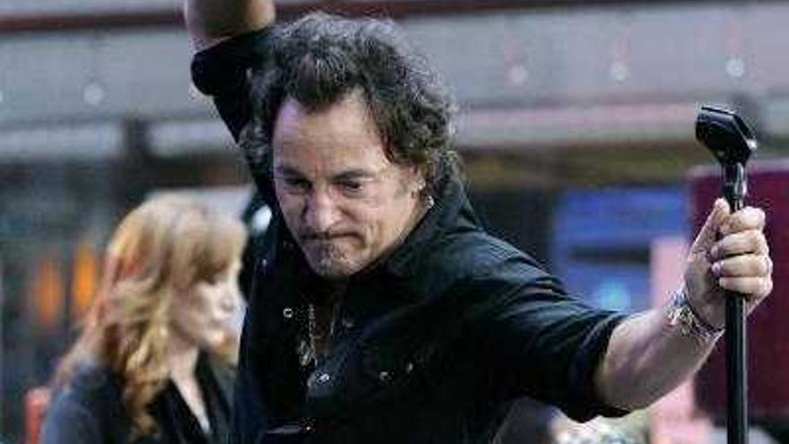 Buce Springsteen durante un concierto en Nueva York el pasado septiembre