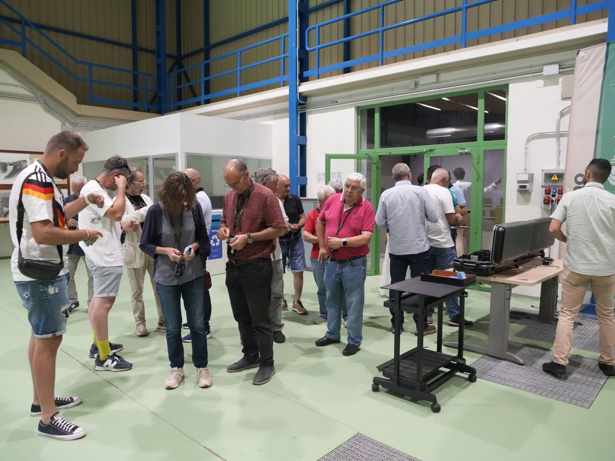 GALERÍA | Visita al Campus Formación de Iberdrola en la central de Ricobayo
