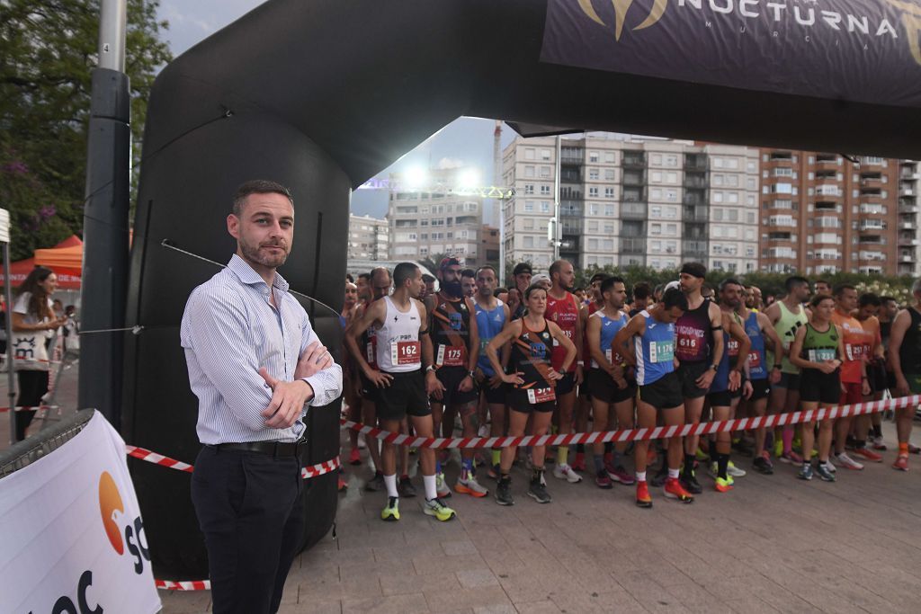 Carrera nocturna de Murcia, en imágenes