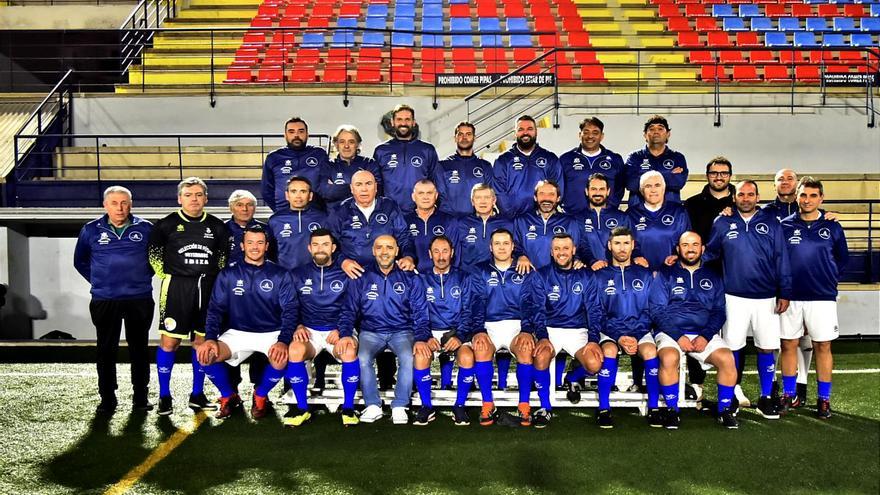 Sevilla o Donosti, próximas paradas de la selección de veteranos de fútbol de Ibiza