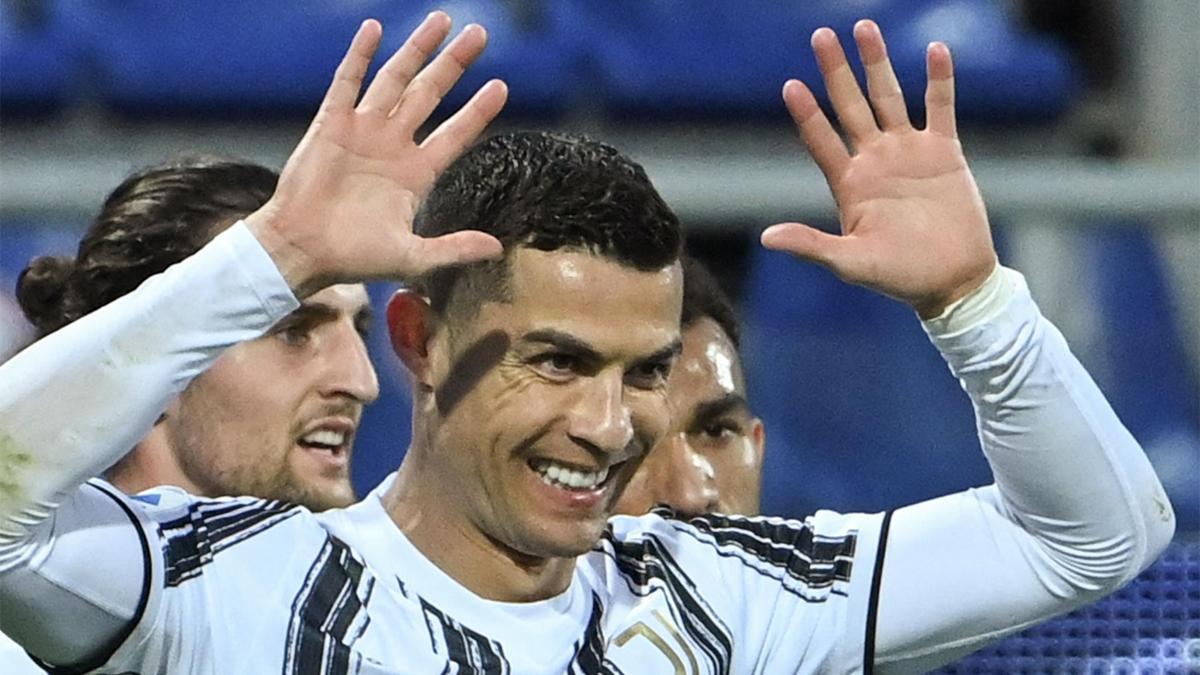 Cristiano Ronaldo sigue celebrando goles en la Juventus