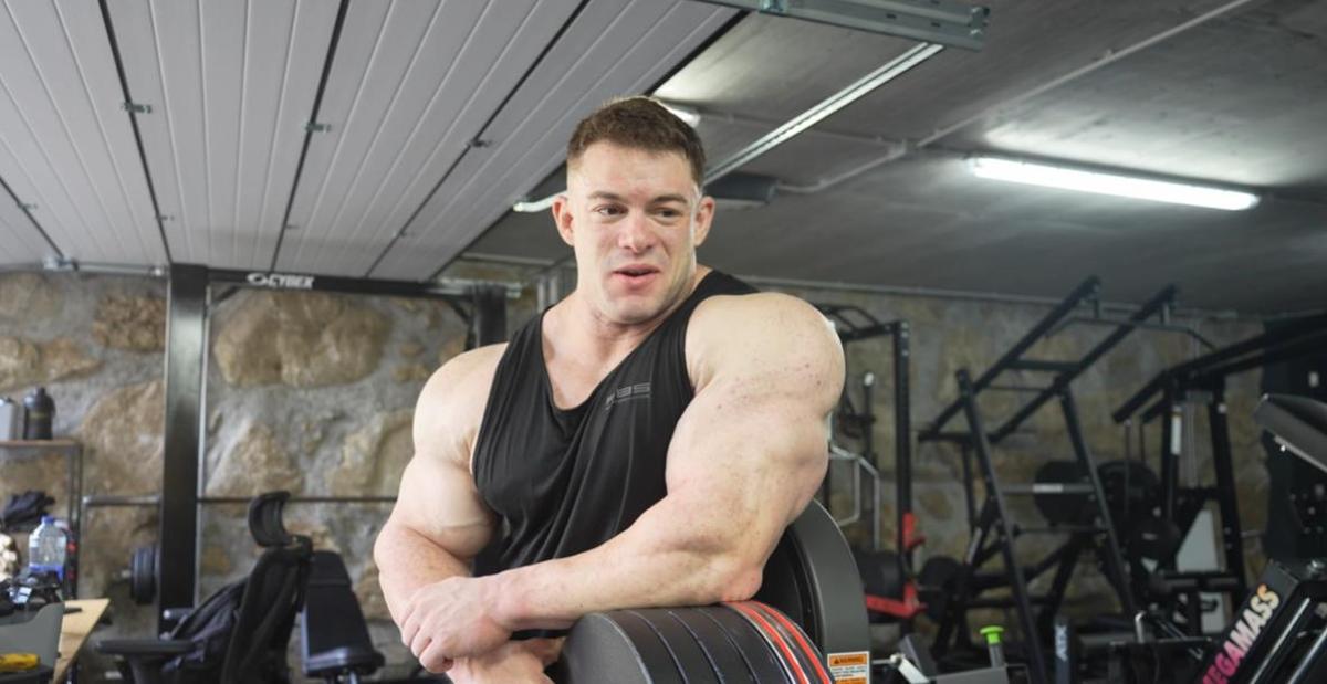 Joan Pradells, en su gimnasio en Andorra