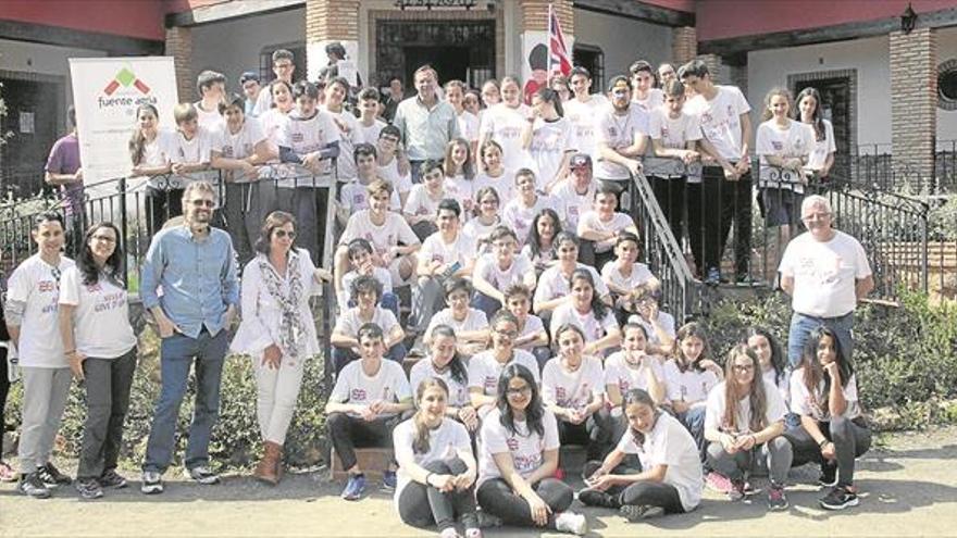 Campamento lingüístico en el Albergue Fuente Agria