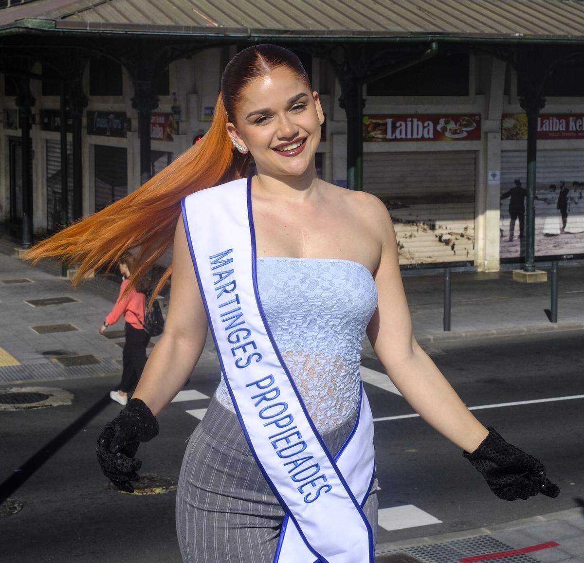Coraima Martín, candidata a Reina del Carnaval de Las Palmas de Gran Canaria 2026