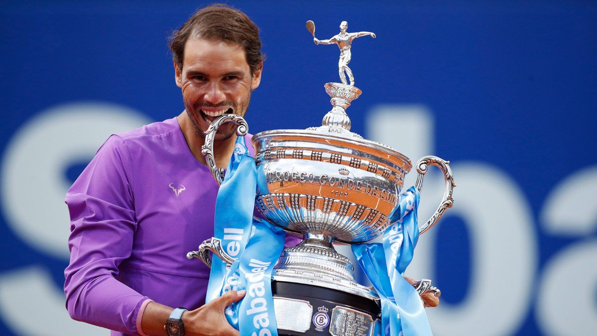 Nadal, el tenista con más títulos en Barcelona