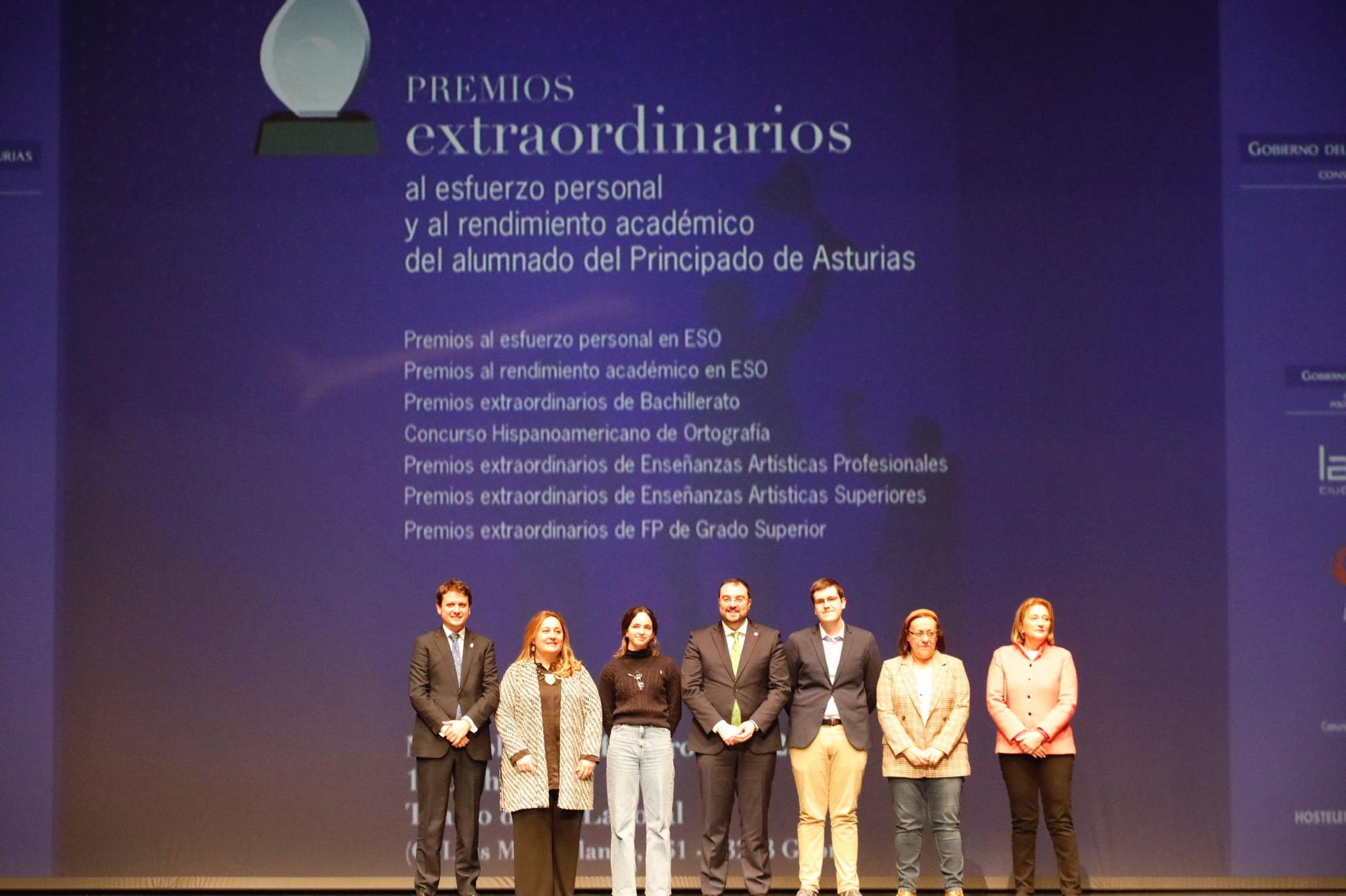 En imágenes: Así fue la ceremonia de entrega de los premios extraordinarios al esfuerzo personal