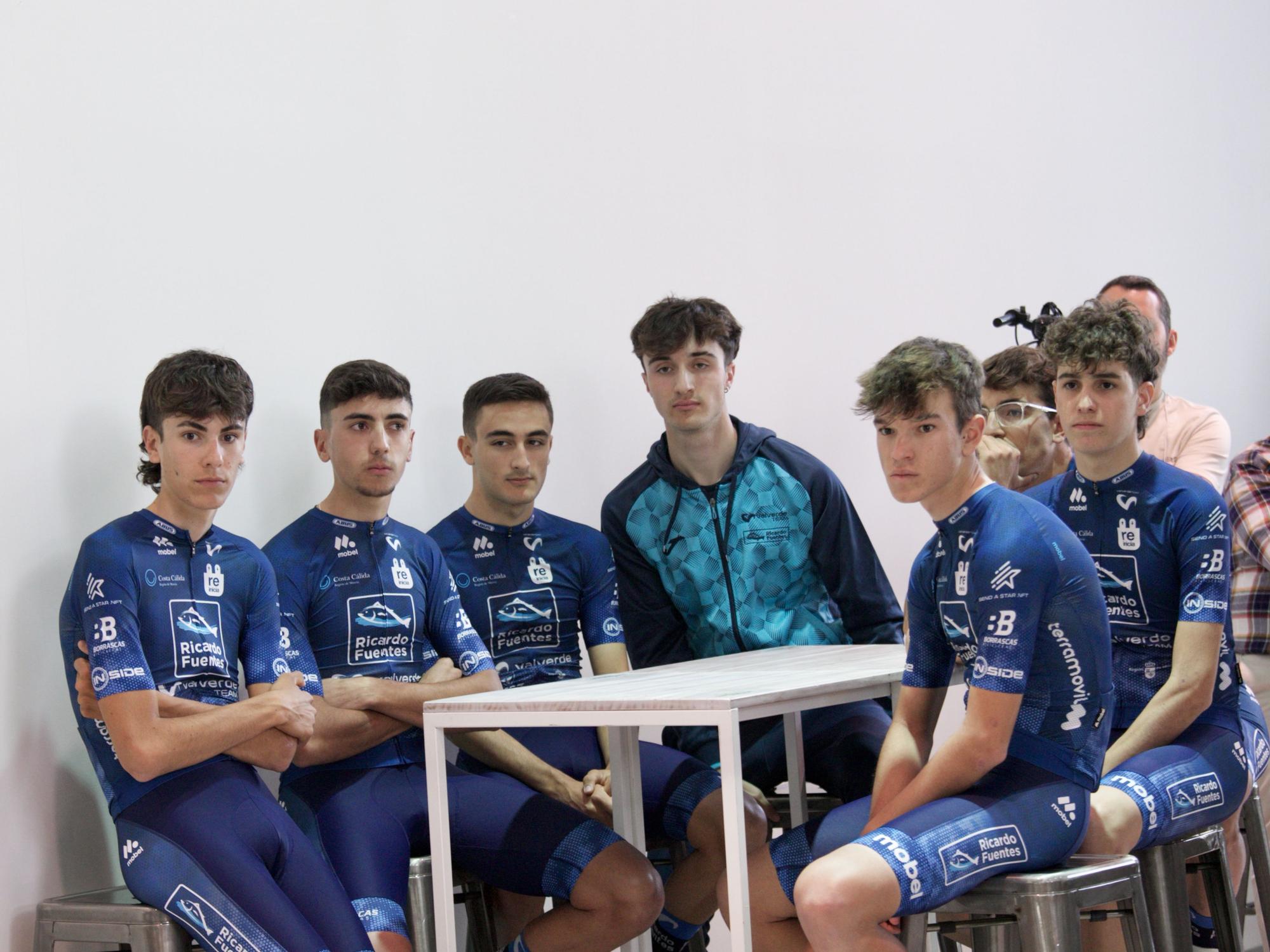Presentación del Valverde Team en Murcia