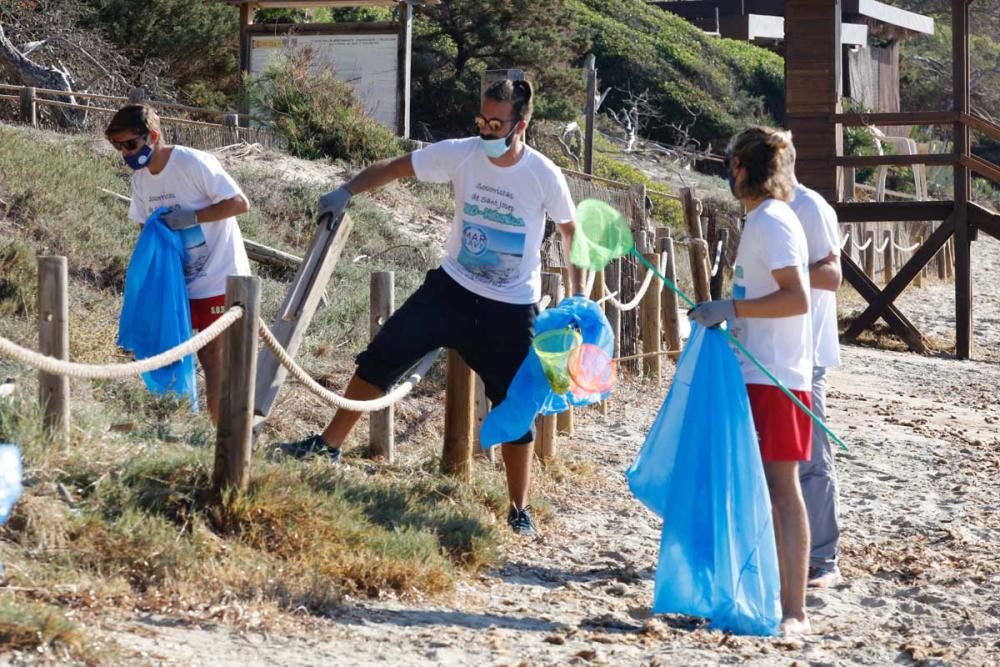 Limpieza de ses Salines