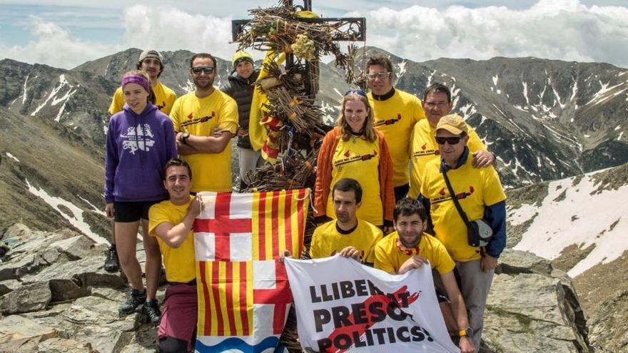 Una part dels participants igualadins de l&#039;aplec.