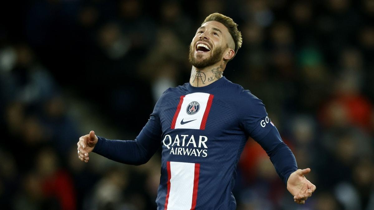 Sergio Ramos en el PSG