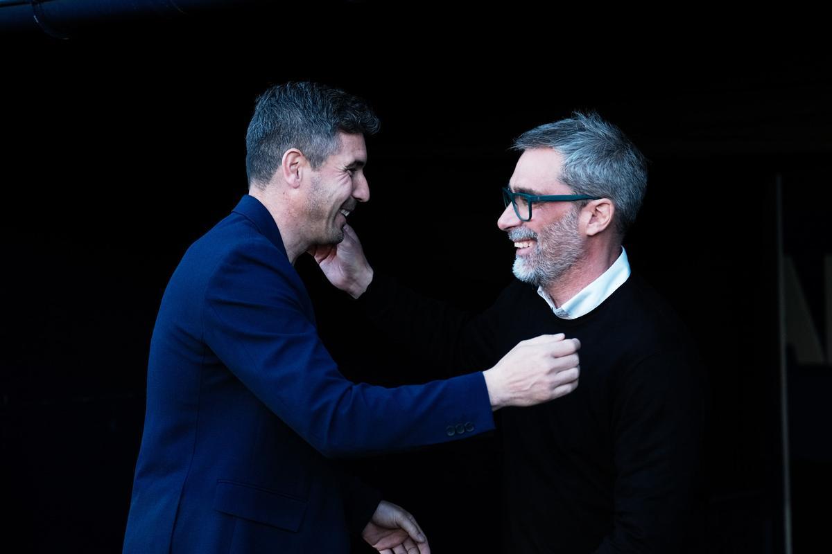 Pérez Bolo dirigió al Huesca por última vez contra el Málaga de Funes.