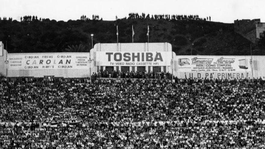El fútbol que se quedó en el Estadio Insular