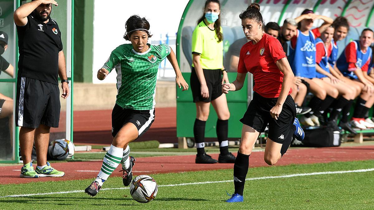 Imagen de duelo Cacereño-Santa Teresa en la Copa Federación.