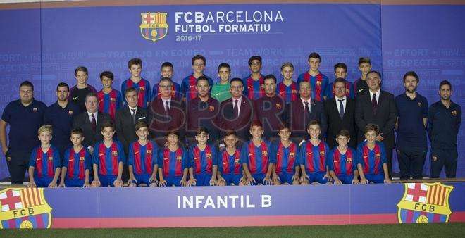 Las imágenes de la presentacion de la cantera del FC Barcelona