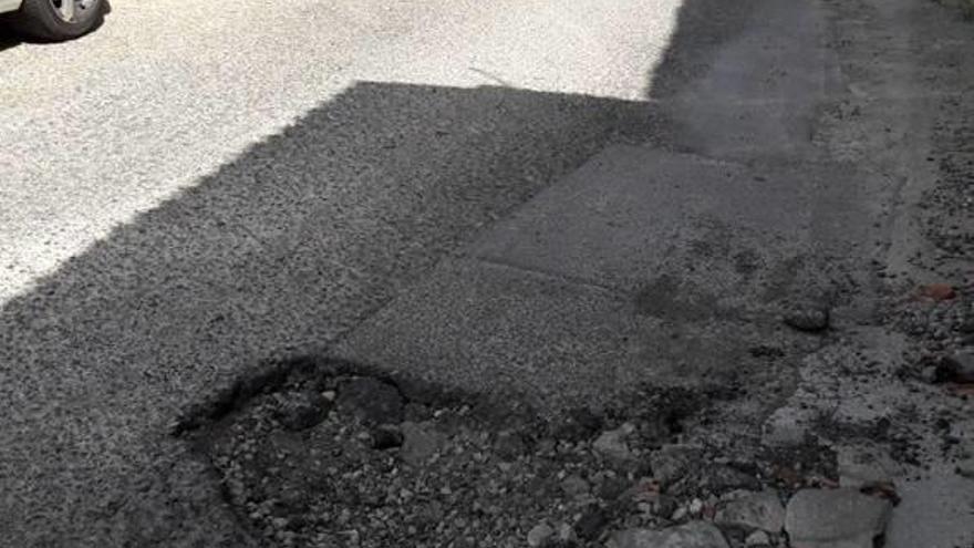 Repararan el ferm de la part alta del carrer Vista Alegre