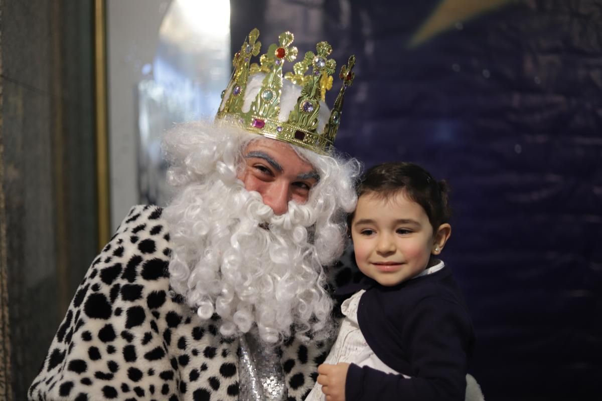 Fotos con los Reyes Magos realizadas el 2 de enero de 2018