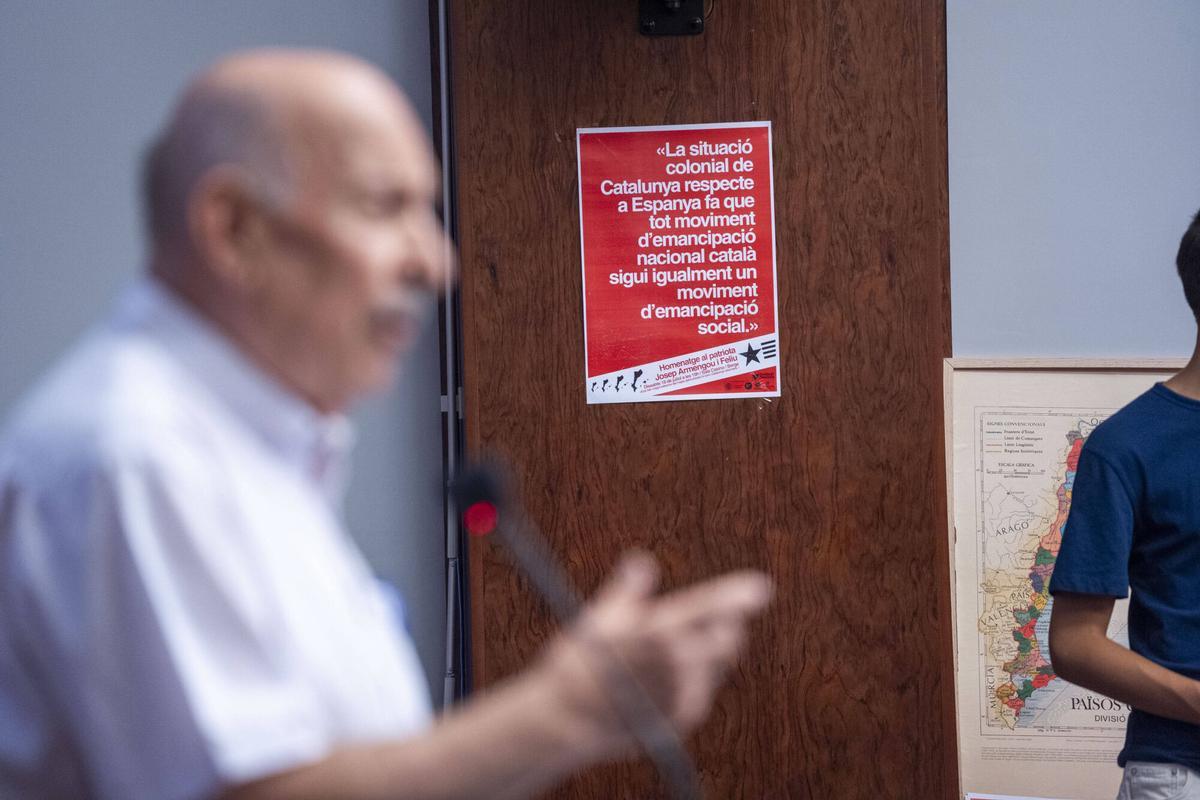 Així va ser l'acte en homenatge al mossèn Armengou