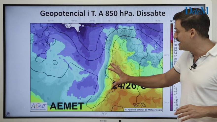 El tiempo del fin de semana en Mallorca: Calor intenso