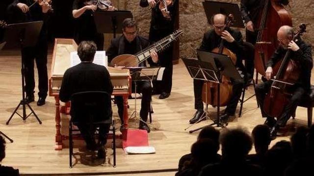 Un momento del concierto.