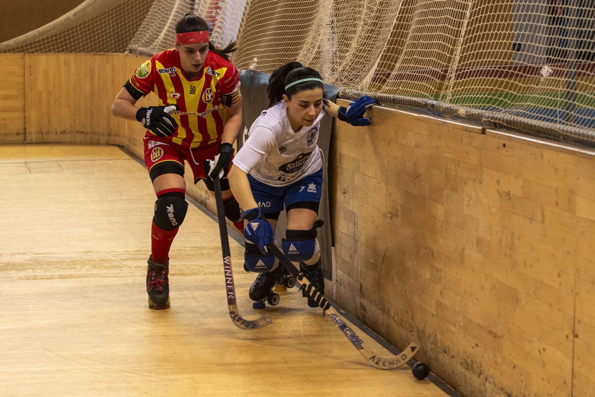 El HC Coruña pierde contra el Manlleu (1-2) y aplaza el pase a cuartos