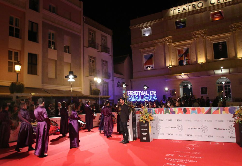 Alfombra roja de la gala del Premio Málaga