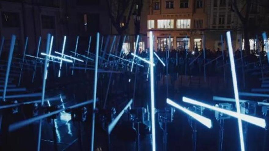 El espectacular colofón del Zaragoza Luce en forma de vídeo